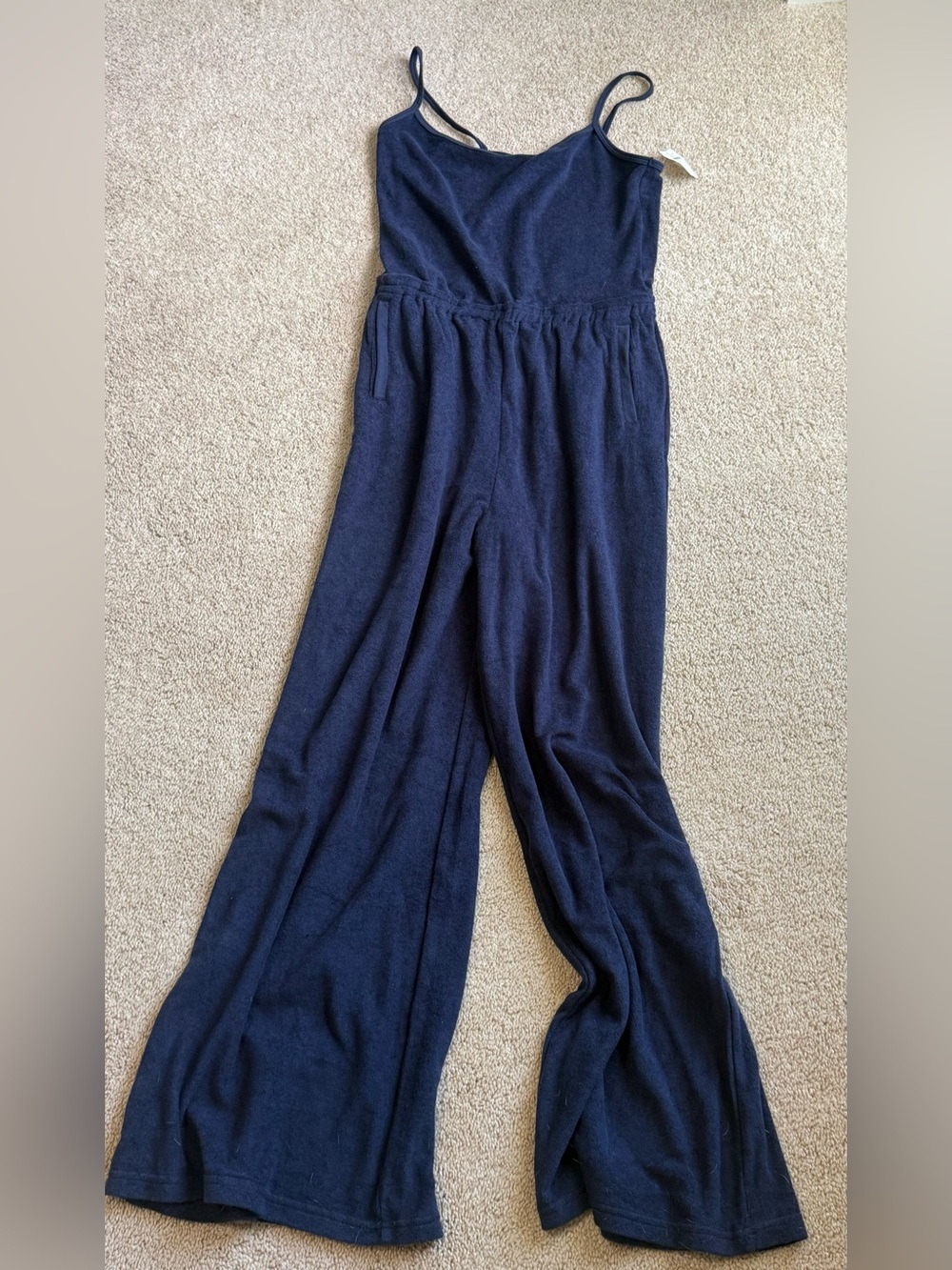 OFFLINE by Aerie Women's Navy Wide-Leg Jumpsuit